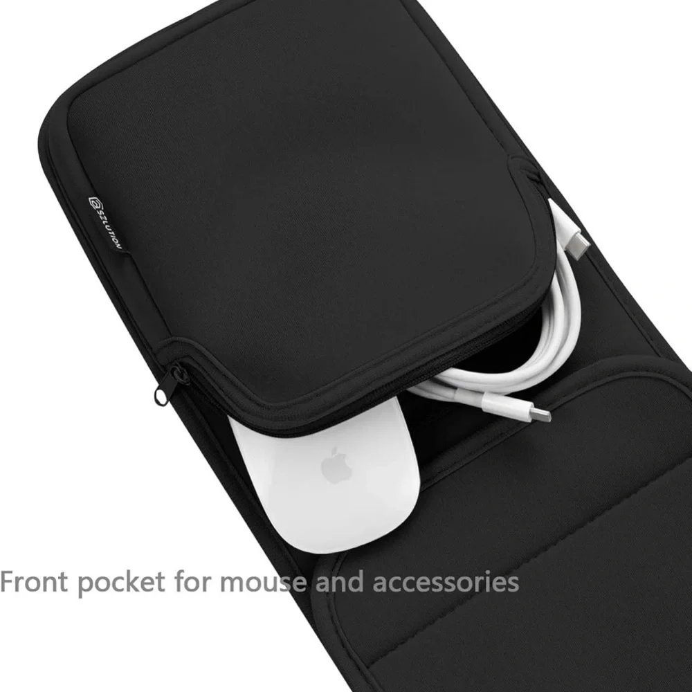 CaSZLUTION Case Star Adjustable Keyboard Sleeve Travel Case Neoprene Black EUC